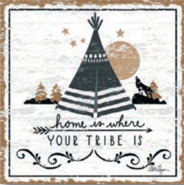Home is where your Tribe Is magnet